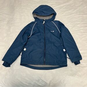 Therm Splash Magic Storm Jacket Boys 6 Dark Blue Recycled Waterproof Windproof